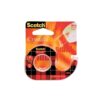 Banda adeziva Scotch Crystal Clear, 19 mm x 7.5 m, cu dispenser