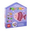 Joc creativ pompoane, APLI, tema animale, 102 coli Joc creativ pompoane, APLI, tema animale, 102 coli
