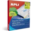 Etichete autoadezive Apli, A4, 105 x 37 mm, 1600 bucati, 100 coli/top