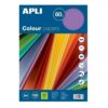 Hartie colorata Apli, A4, culori fluorescente