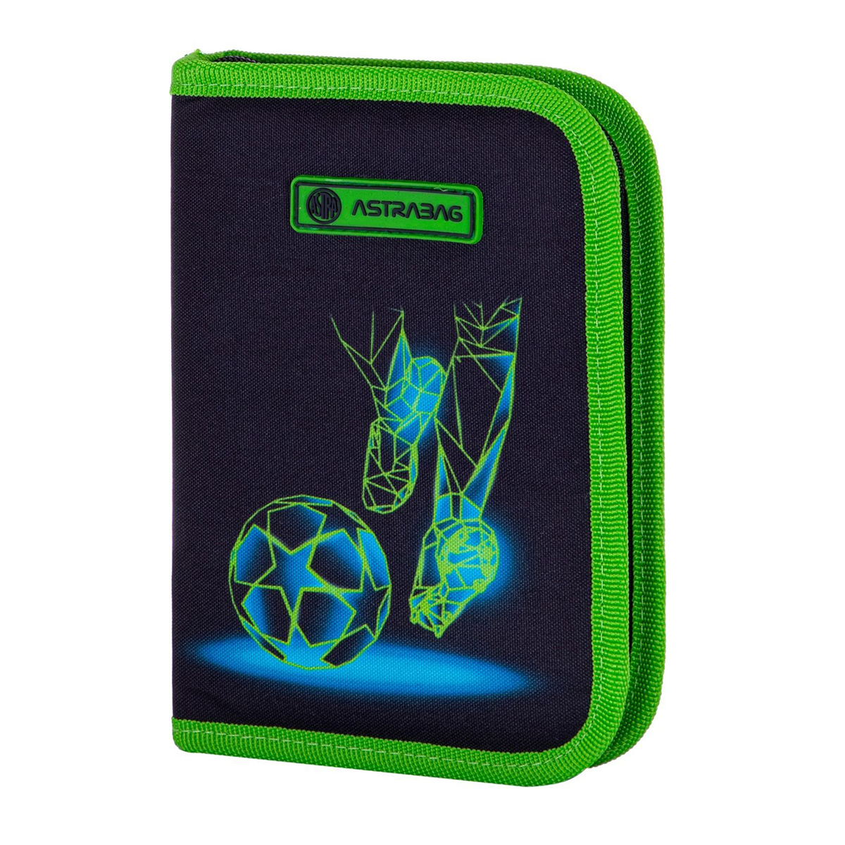 Penar scolar Astra AC1, 1 compartiment echipat, design fotbal Penar scolar Astra AC1, 1 compartiment echipat, design fotbal