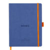 Meeting Book A5+ Rhodiarama, 80 file, safir