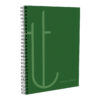 Caiet cu spira, Trendy Green, A4, matematica, 80 file