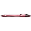 Roller cu gel BIC, Gelocity Quick Dry, 0.7 mm, scriere rosie
