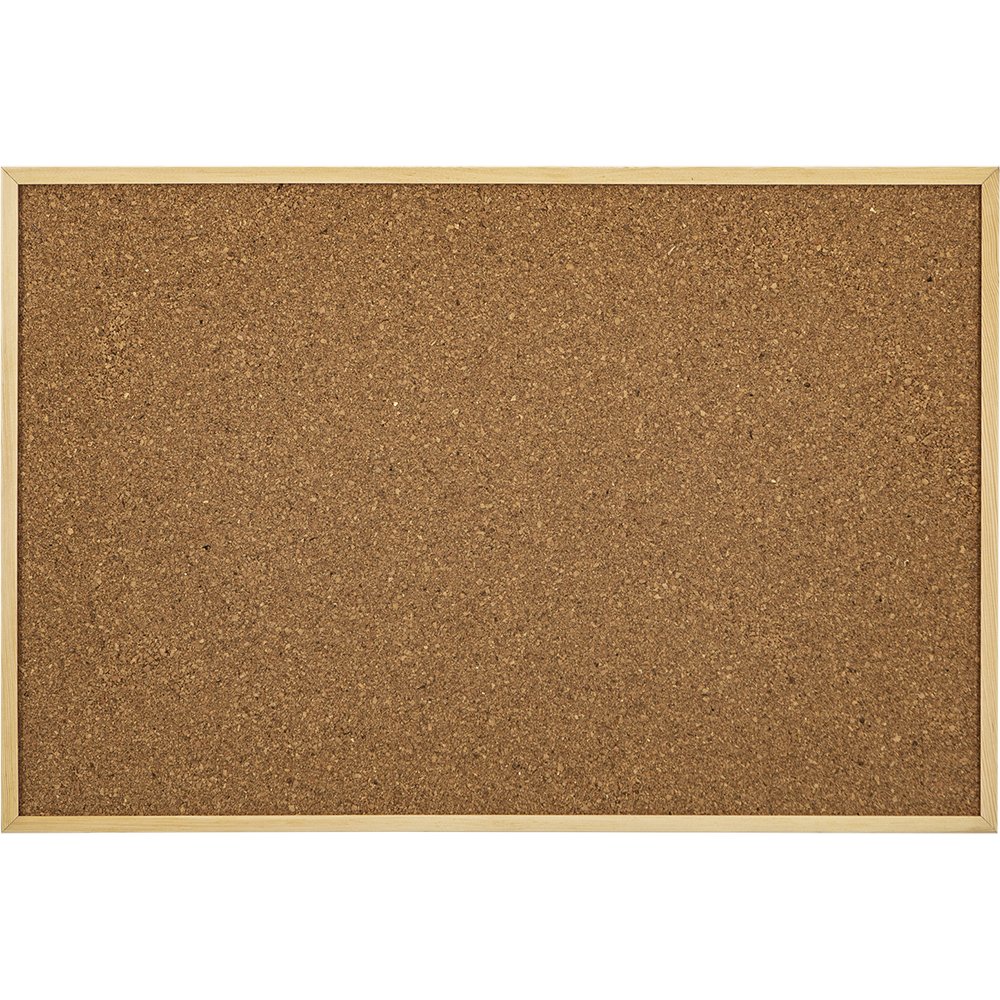 Tabla de pluta, Noki, rama lemn, 60x90 cm, prindere pe perete Tabla de pluta, Noki, rama lemn, 60x90 cm, prindere pe perete
