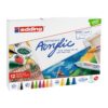 Set creativ Edding, markere acrilice, 12 bucati/set