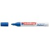 Marker permanent Edding 750, cu vopsea, corp metalic, varf rotund, 2-2-4 mm, albastru Marker permanent Edding 750, cu vopsea, corp metalic, varf rotund, 2-2-4 mm, albastru