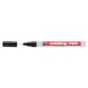 Marker permanent, Edding 780, cu vopsea, corp aluminiu, varf rotund, 0.8 mm, negru