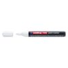 Marker permanent Edding 790, cu vopsea, corp plastic, varf rotund, 2-3 mm, alb