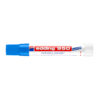 Marker permanent Edding 950, varf tip ceara, 10 mm, albastru