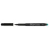 Marker permanent Faber Castell, varf rotund 0.4 mm, negru