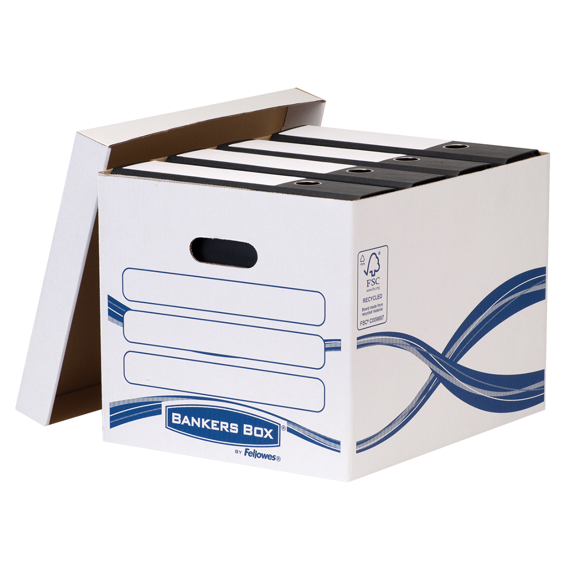 Cutie depozitare Fellowes, Basic, 390x320x290 mm Cutie depozitare Fellowes, Basic, 390x320x290 mm
