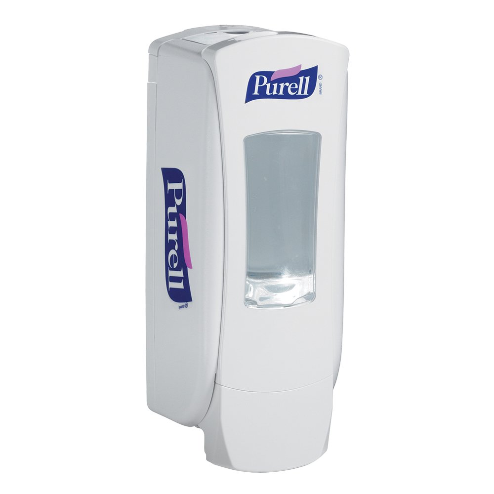 Dispenser Purell, ADX, manual, pentru gel dezinfectant, 1200 ml, alb Dispenser Purell, ADX, manual, pentru gel dezinfectant, 1200 ml, alb