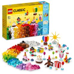 LEGO Classic, Cutie de petrecere creativa, numar piese 900, varsta 5+