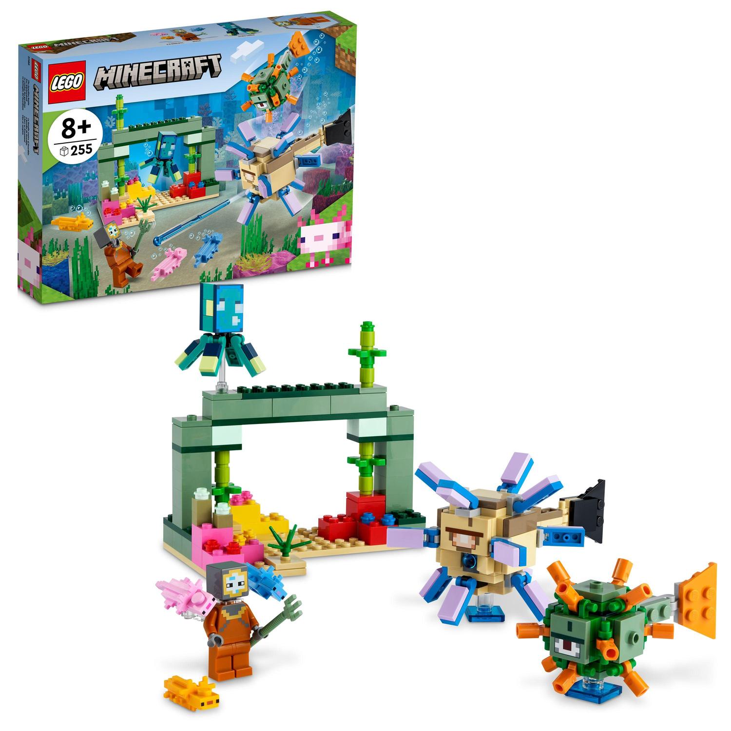LEGO Minecraft, Batalia Pazitorilor, numar piese 255, varsta 8+ LEGO Minecraft, Batalia Pazitorilor, numar piese 255, varsta 8+