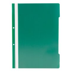 Dosar cu sina si 2 perforatii Noki, verde, 50 bucati/set