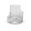 Suport pentru accesorii birou Maul, 6 compartimente, plastic, transparent Suport pentru accesorii birou Maul, 6 compartimente, plastic, transparent