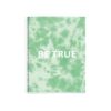 Caiet cu spira Miquelrius TIE DYE, A4, matematica, 120 file, coperta cu tratament antiviral si antibacterian, menta