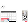Set planner magnetic Main Paper, A3, 6 bucati/set Set planner magnetic Main Paper, A3, 6 bucati/set