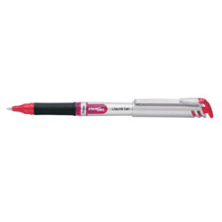 Roller cu gel, Pentel, Energel, 0.7 mm, plastic, rosu