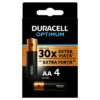 Baterii DURACELL R6 Optimum AA, 4 bucati