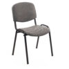 Scaun vizitator Niky, stofa, gri Scaun vizitator Niky, stofa, gri