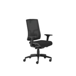 Scaun operational, Pure, tapitat, negru