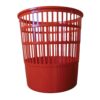 Cos pentru birou, Tami, 16 l, perforat, rosu