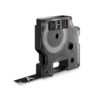 Banda Dymo, D1, 12mm x 7m, alb/negru