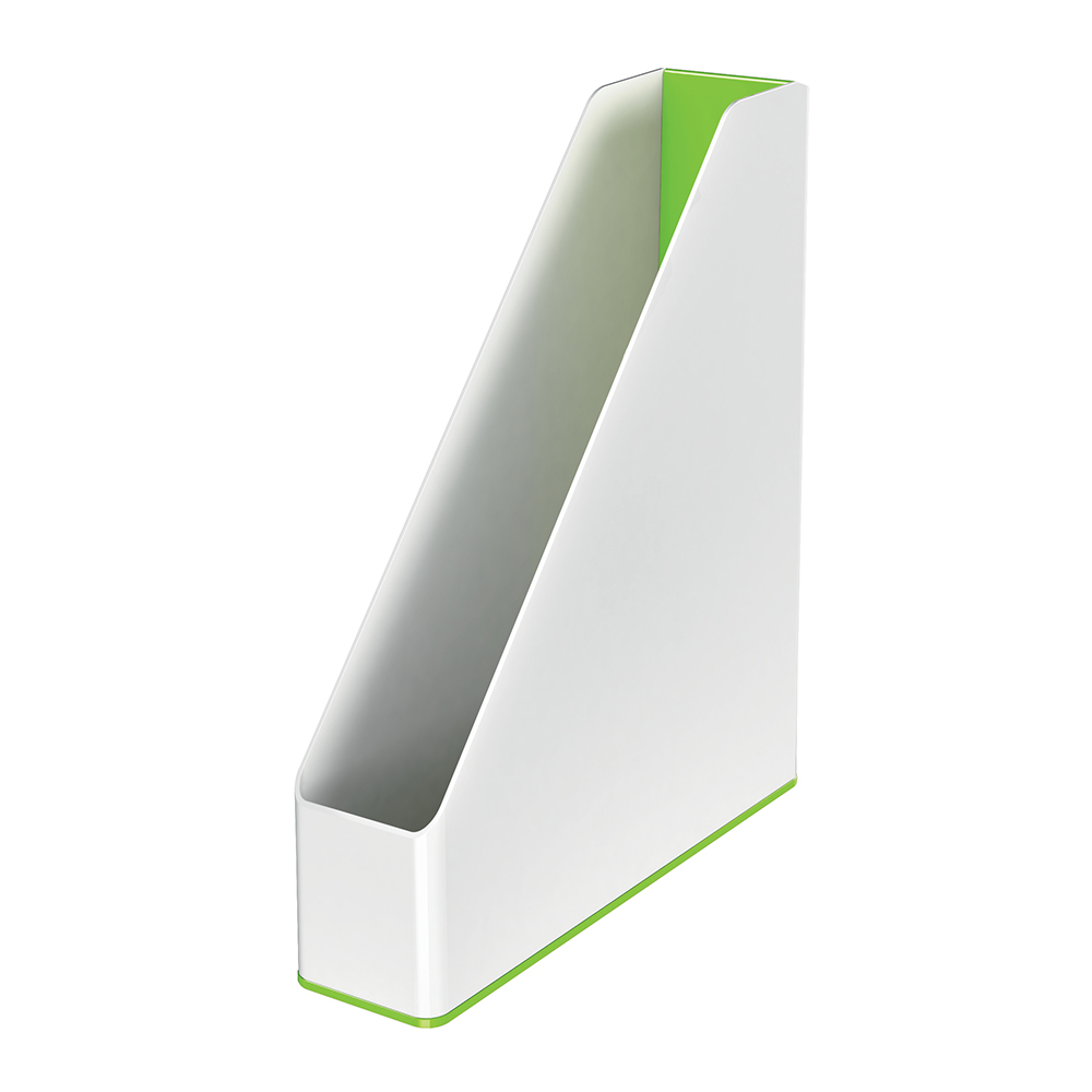 Suport vertical Leitz WOW, pentru documente, PS, A4, culori duale, alb-verde Suport vertical Leitz WOW, pentru documente, PS, A4, culori duale, alb-verde