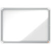 Avizier NOBO Premium Plus, interior, otel emailat, 8x A4, cu usa si cheie, magnetic, alb