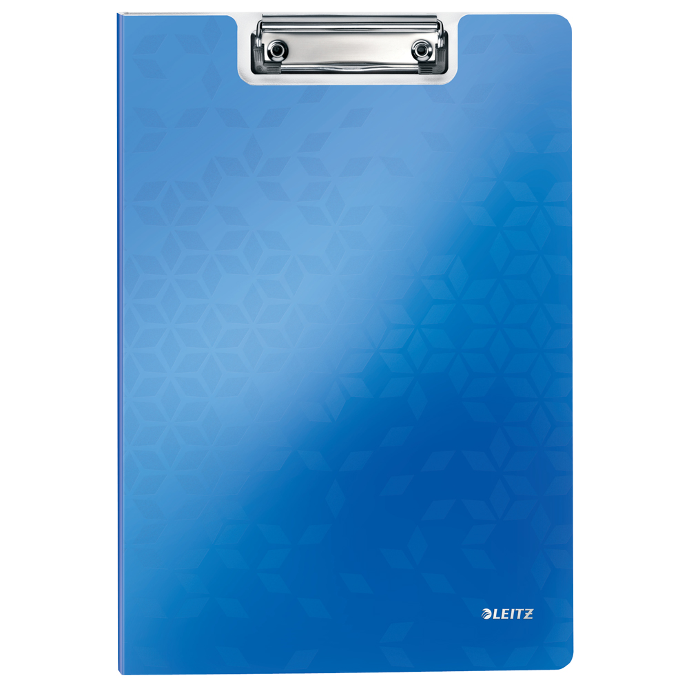 Clipboard dublu Leitz WOW, PP, albastru metalizat Clipboard dublu Leitz WOW, PP, albastru metalizat