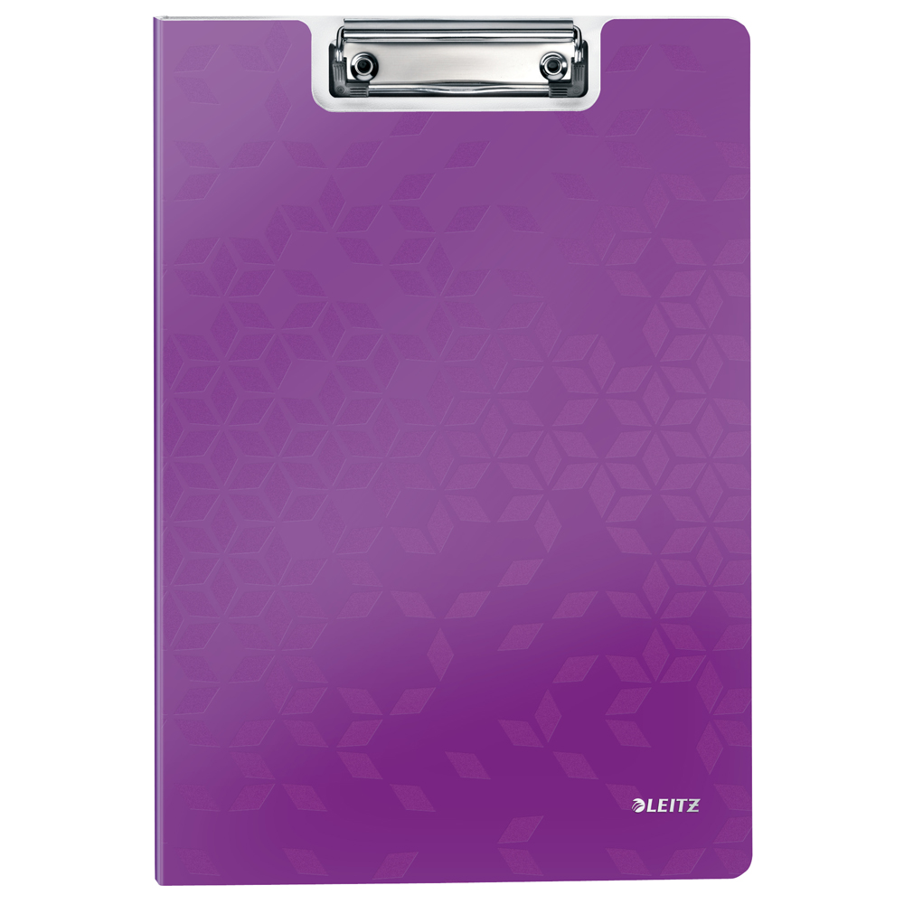 Clipboard Leitz WOW, dublu, polyfoam, A4, 100 coli, mov Clipboard Leitz WOW, dublu, polyfoam, A4, 100 coli, mov