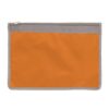 420D polyester brief folder, zip closure