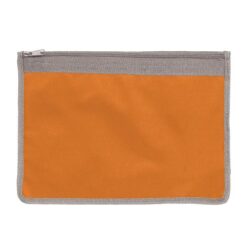 420D polyester brief folder, zip closure