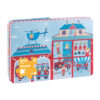 Puzzle Apli, 48x32 cm, 24 piese, tema pompieri