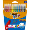 Markere lavabile Bic Kid Couleur, 12 culori/set Markere lavabile Bic Kid Couleur, 12 culori/set