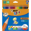 Creioane colorate Bic Evolution, 24 culori/set Creioane colorate Bic Evolution, 24 culori/set