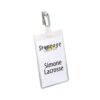 Ecuson vertical Durable, 90 x 60 mm, cu clip Ecuson vertical Durable, 90 x 60 mm, cu clip