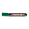 Marker permanent Edding 330, varf retezat 1-5 mm, verde Marker permanent Edding 330, varf retezat 1-5 mm, verde