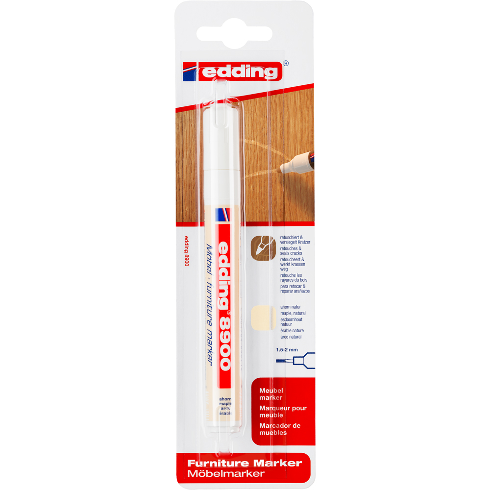 Marker Edding 8900 pentru retusuri mobilier lemn, artar Marker Edding 8900 pentru retusuri mobilier lemn, artar