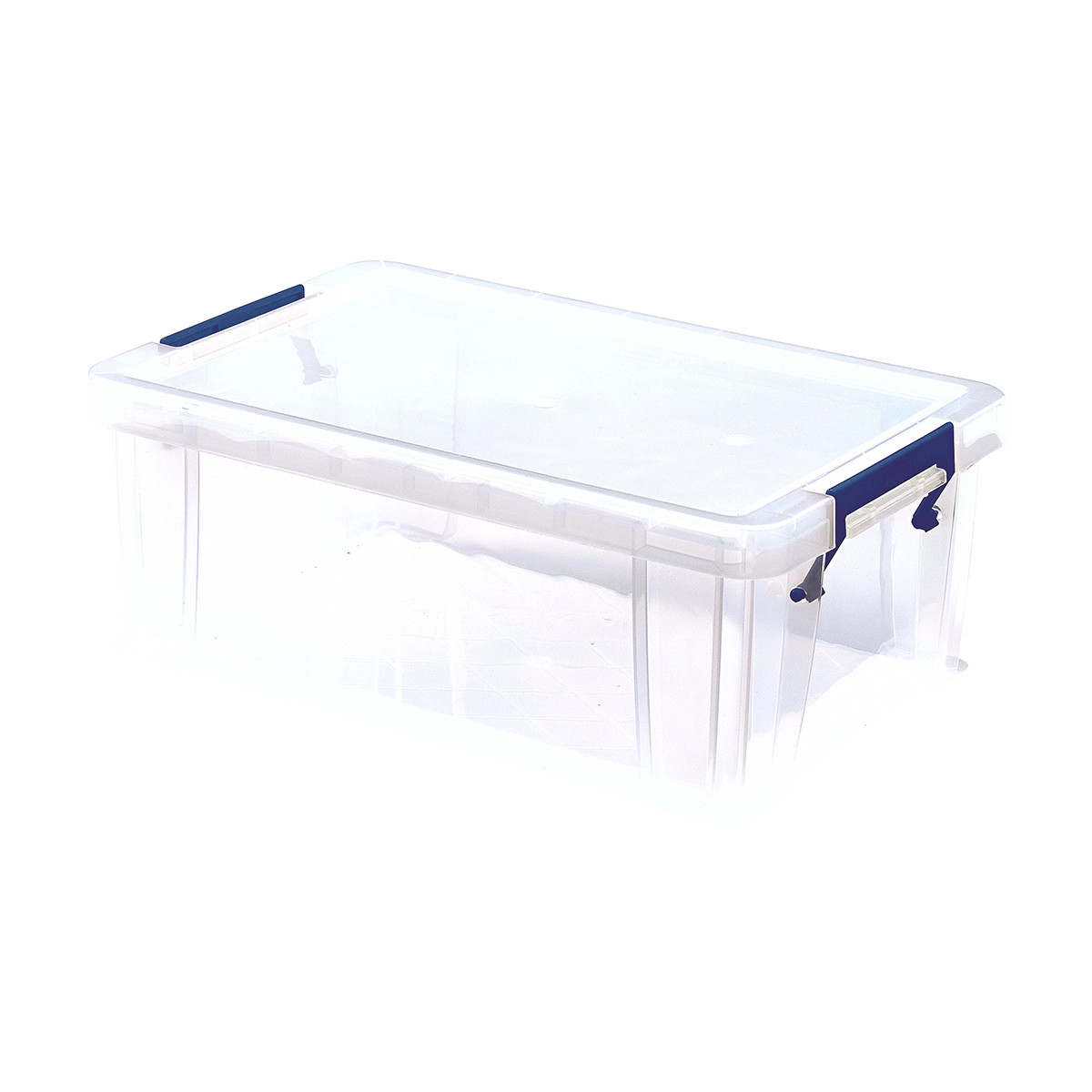 Cutie plastic cu capac Fellowes, ProStore, 10 litri Cutie plastic cu capac Fellowes, ProStore, 10 litri