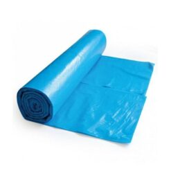 Saci menajeri HDPE, albastri, 50x68 cm, 35L, 6.8 microni, 50 saci/rola