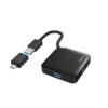Hama Hub USB, 4 porturi, USB 3.2 Gen 1, 5 Gbit/s, adaptor USB-C Hama Hub USB, 4 porturi, USB 3.2 Gen 1, 5 Gbit/s, adaptor USB-C