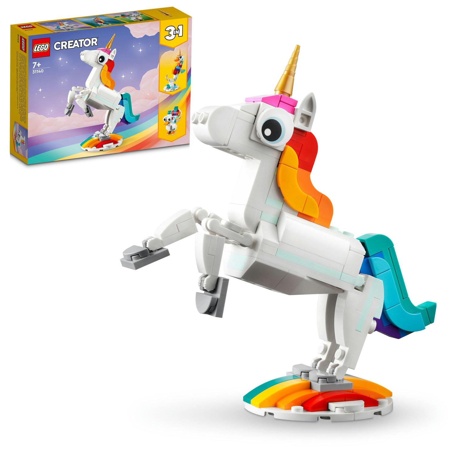 LEGO Creator, Unicorn magic, numar piese 145, varsta 7+ LEGO Creator, Unicorn magic, numar piese 145, varsta 7+