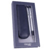 Set stilou pix etui piele Online Eleganza argintiu accesorii Set stilou pix etui piele Online Eleganza argintiu accesorii