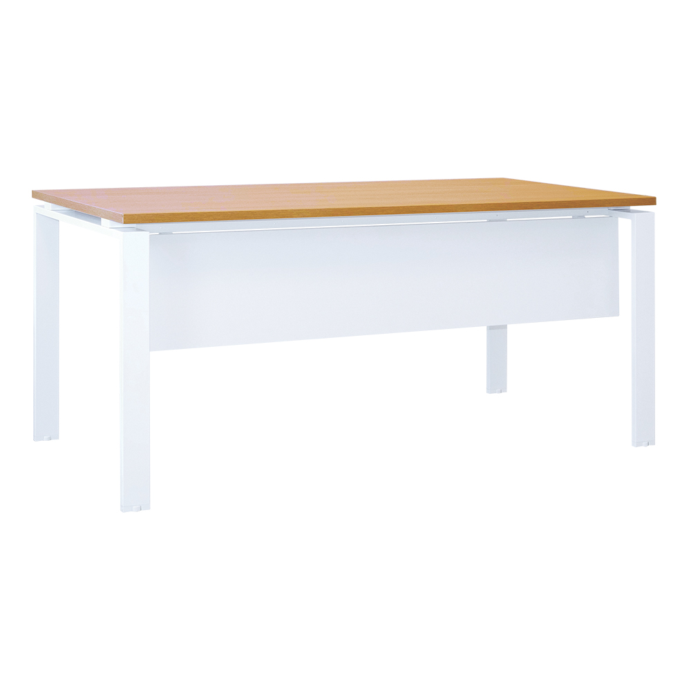 Birou operational, Managerial Line, stejar Ferrara/alb, 180x80x75 cm Birou operational, Managerial Line, stejar Ferrara/alb, 180x80x75 cm