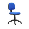 Scaun de birou BORA, profesional, material textil, negru