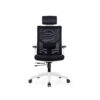 Scaun operational ergonimic, Snow, cu tetiera, negru Scaun operational ergonimic, Snow, cu tetiera, negru
