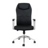 Scaun directorial Crono, negru, eco piele